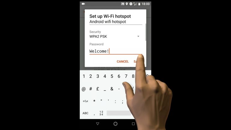 How to set up a WiFi Hotspot on your Google Android handset