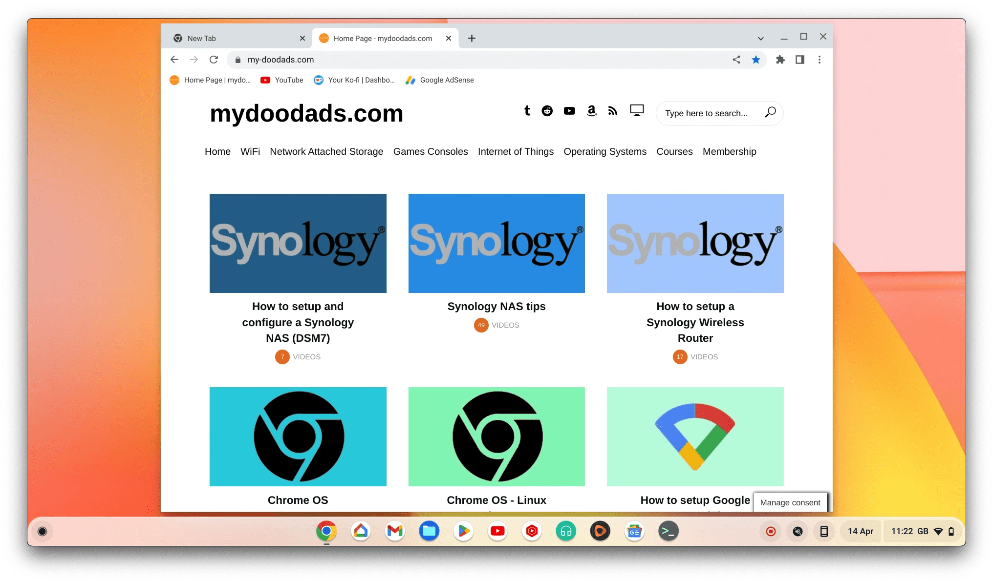chromeOS browser