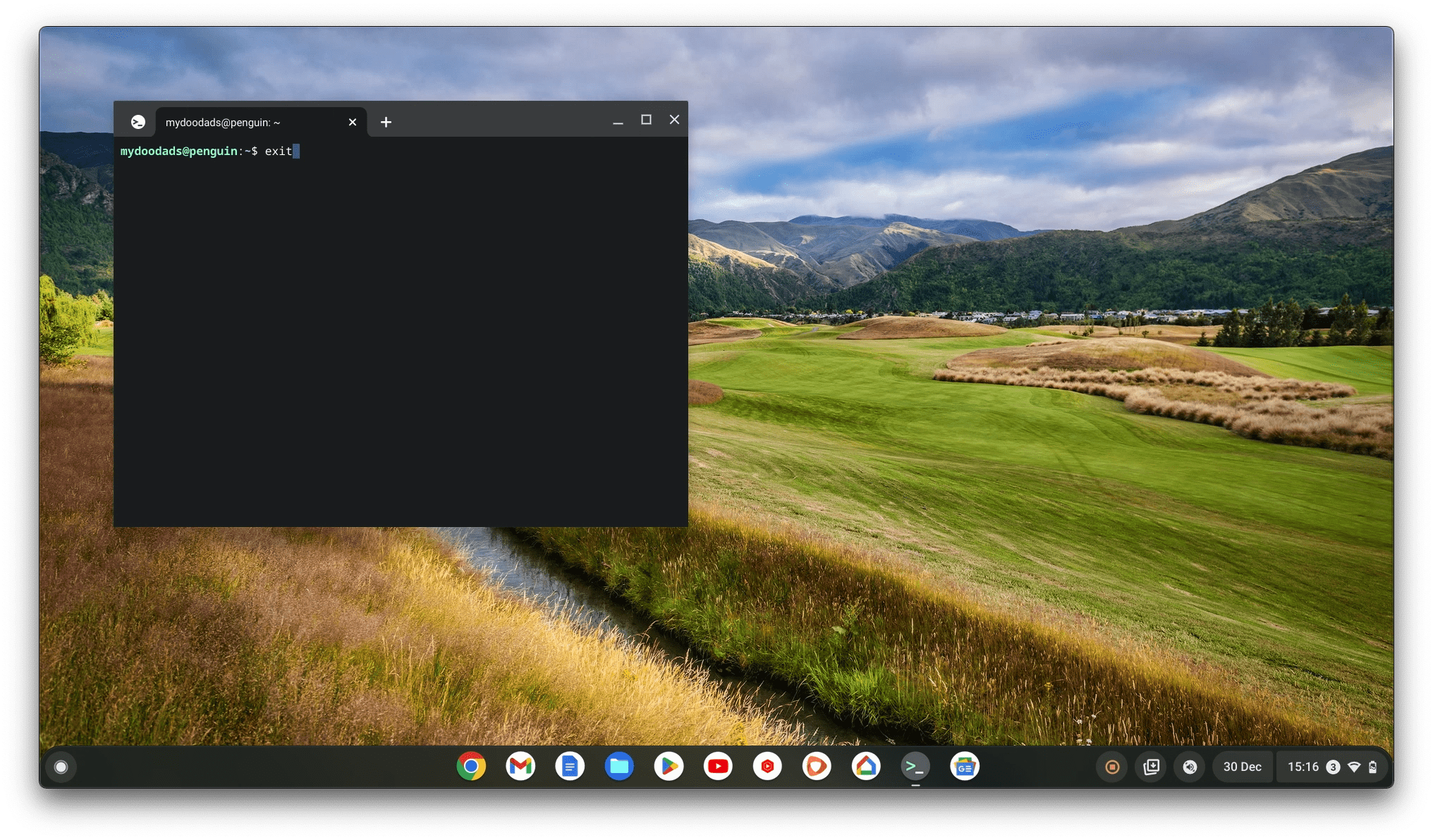 close Linux development Environment