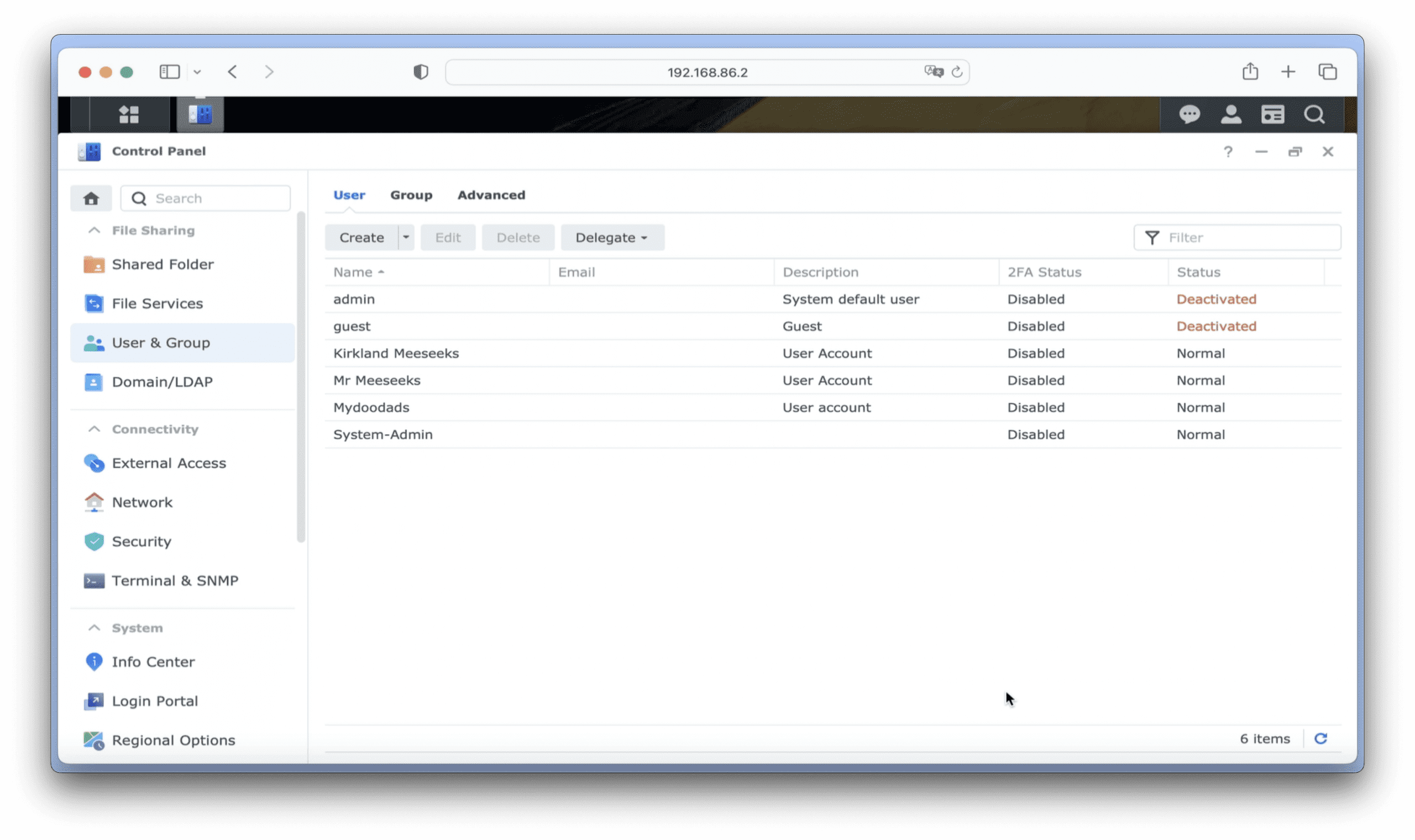 DSM 7 New Users