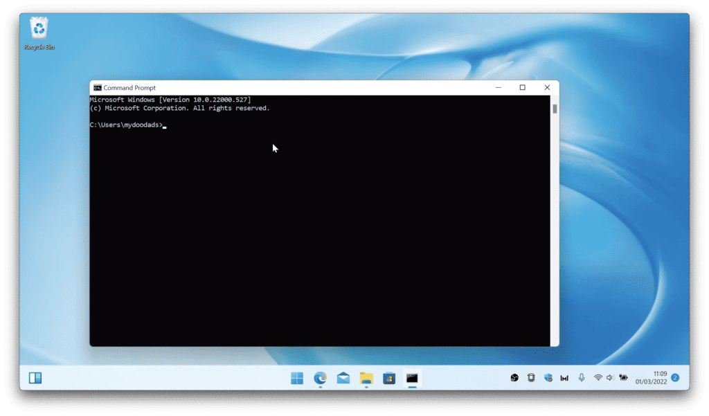 Windows command prompt map network share