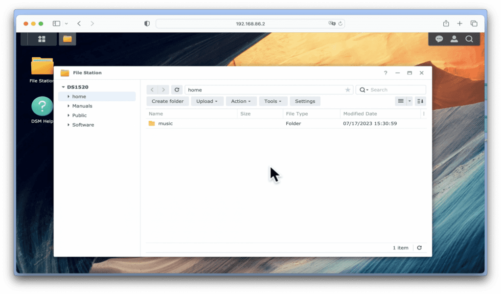 Audio Station Synology