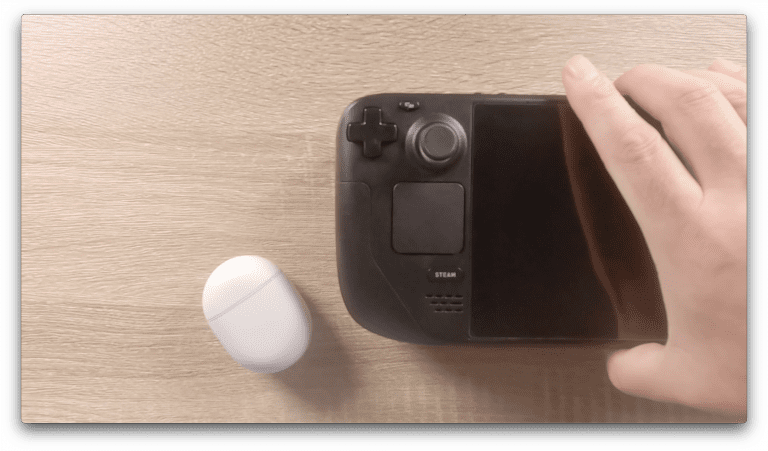 google pixel buds and steam deck