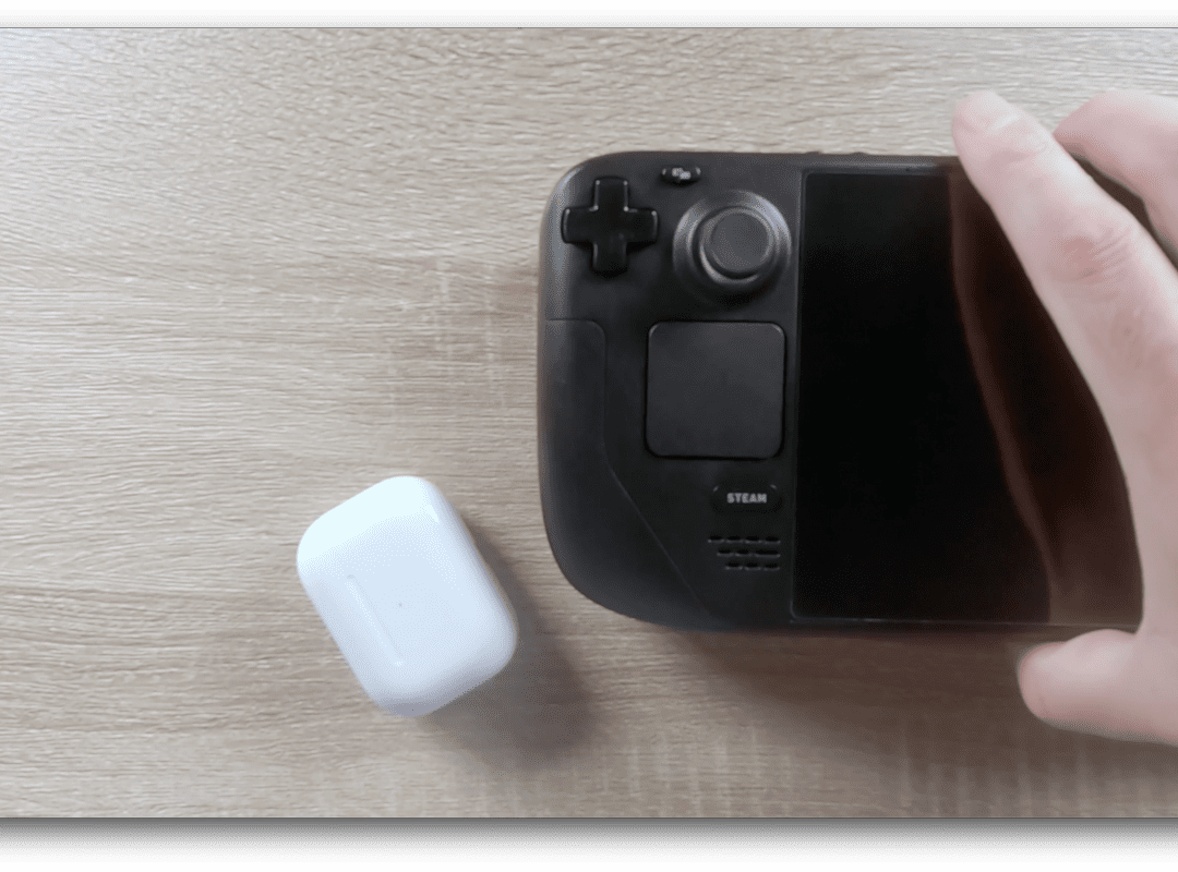AirPods and Steam Deck