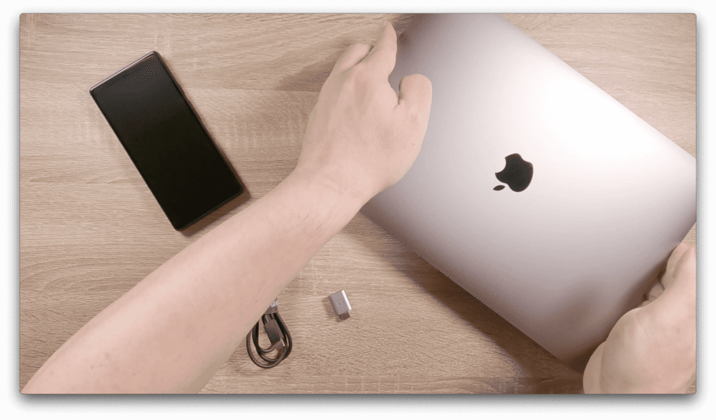 transfer photos android Mac