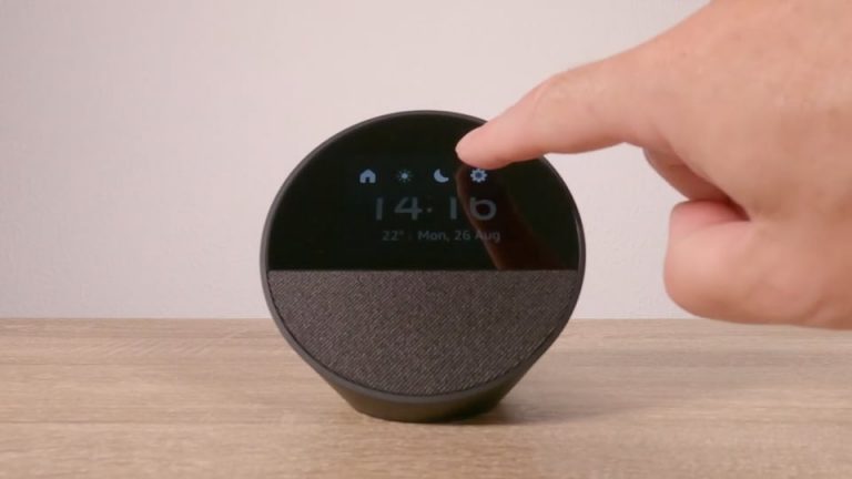 factory reset an echo spot