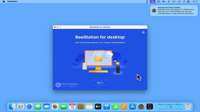 Synology BeeStation | Install BeeStation for Desktop on macOS